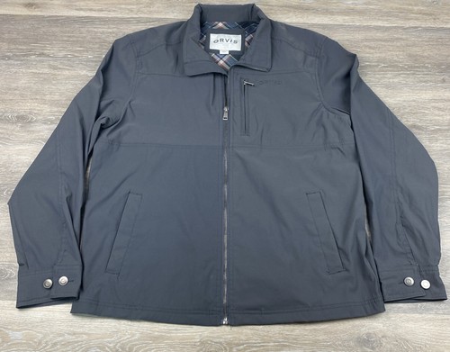 Orvis jacket men large gray - orvis,