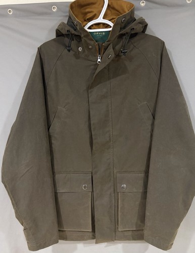 Orvis waxed brown field - waxed, jacket