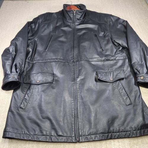 Orvis leather jacket men - leather,