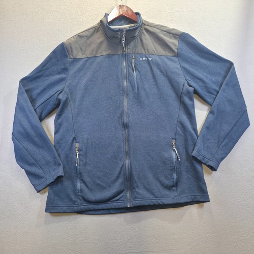 Orvis men blue full zip - orvis,