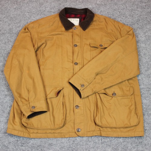 Orvis chore coat - flannel, lined