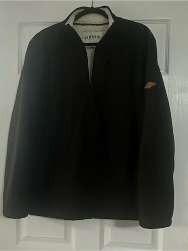 Orvis men black - orvis, sherpa-lined