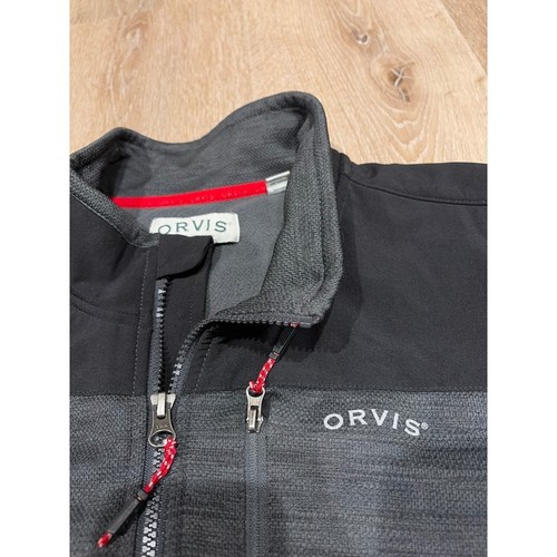 Orvis mens full zip - orvis, grid